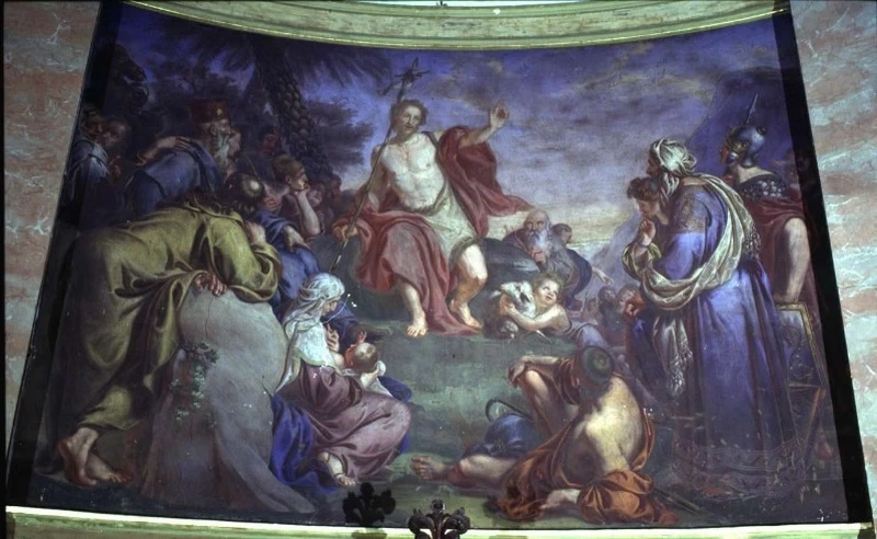 Predicazione di San Giovanni Battista - Chiesa parrocchiale di San Giovanni Battista e San Pietro, Stezzano, Bergamo